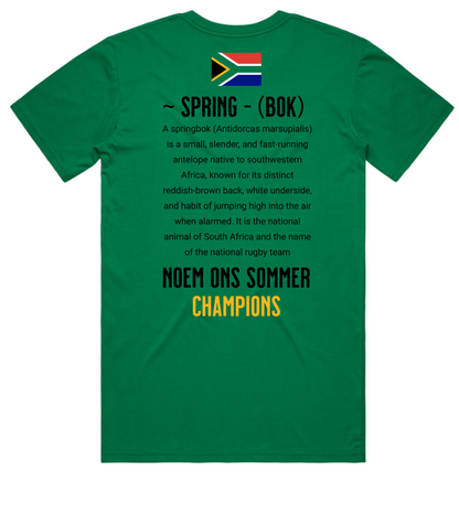 RWC 2027 - Springboks Fan Shirts