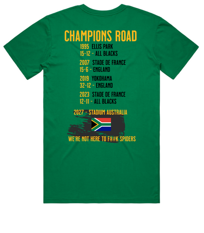 RWC 2027 - Springboks Fan Shirts