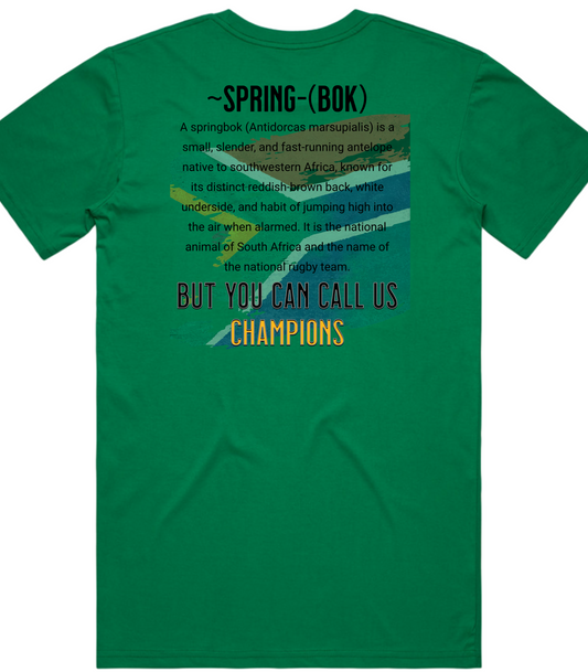 Definition of the Springbok